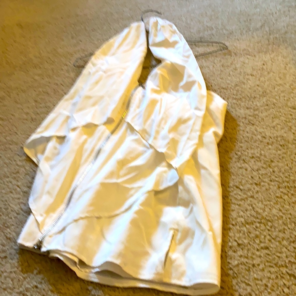 cream shirt